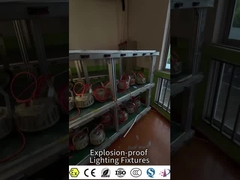 ضوء الخليج العالي المثبت للانفجار معتمد من IECEx و ATEX