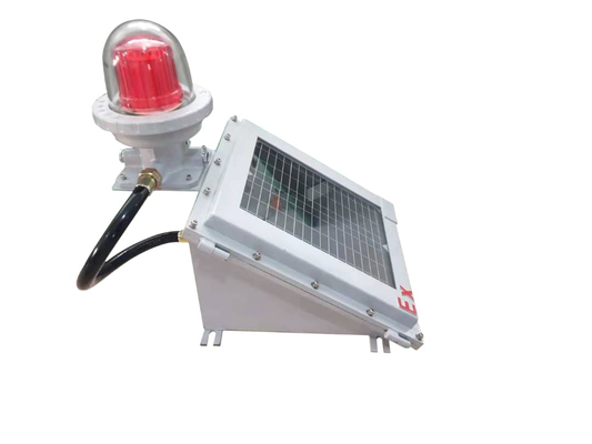ضوء الإنذار الشمسي المقاوم للانفجار البحري IP66 Ex Mark Certified II 2 G/2 D