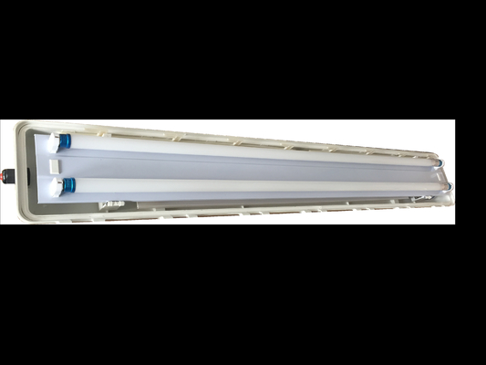 ATEX 2x18w 2x36w EX برهان LED خطي ضوء مقاوم للماء T8 أنبوب الإضاءة