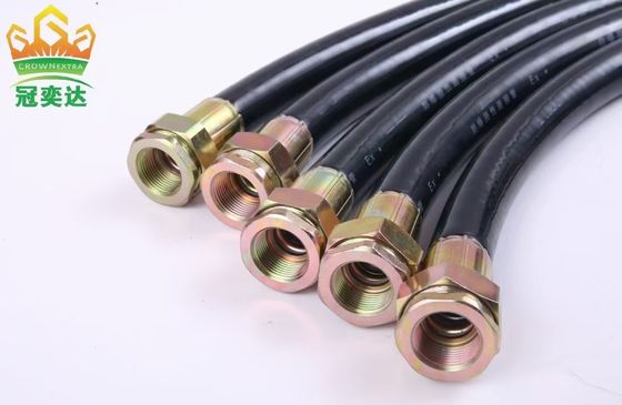 أنبوب مرن مقاوم للانفجار للبيئات الغازية والغبارية، مطاطي وفولاذ مقاوم للصدأ، مقاومة كيميائية جيدة للتطبيقات الصناعية