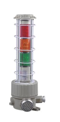 الطوارئ 150min ضوء إنذار مضاد للانفجار 120db استهلاك الطاقة 5-40W مقاوم للتآكل WF2