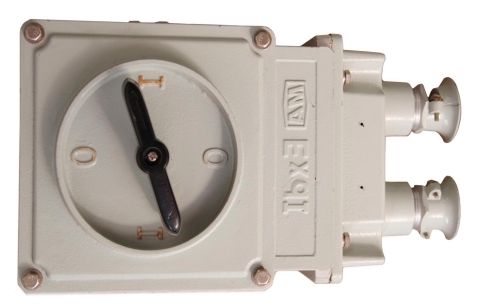 BHZ51 مفتاح مقاوم للانفجار 220V380V 10A-100A الألومنيوم المصبوب