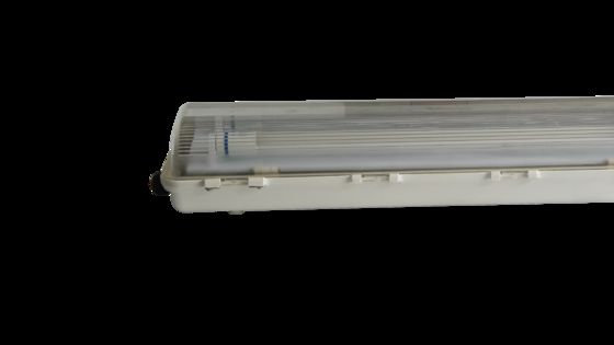 ضوء خطي مضاد للانفجار 4ft LED ضوء 2x9W / 2x18W مضاد للاشتعال للمواقع الخطرة