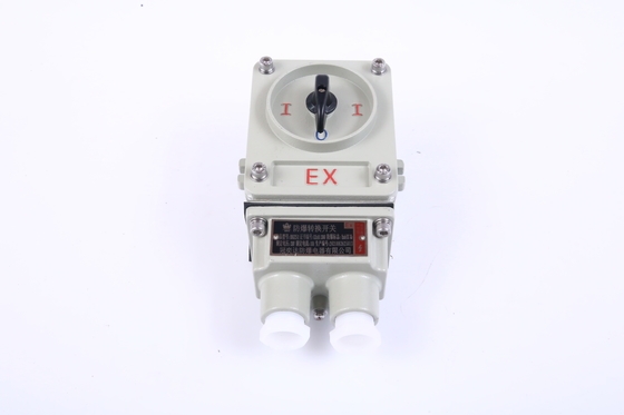 AC220V / 380V AC 50/60HZ التيار المسموح به مفتاح مقاوم للانفجار مع شهادة IEC وتيار 10A المسموح به