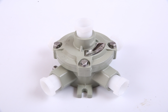 GB12476.1-2000 صندوق التقاطع المقاوم للانفجار مع دليل حماية IP65 و Ex db IIC T6 Gb/Ex tb IIIC T85°Db
