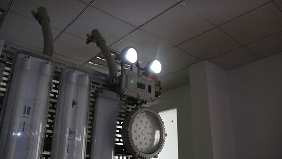 ضوء طوارئ مضاد للانفجار IP66 ودرجة حرارة اللون 5500-6500 للبيئات الخطرة