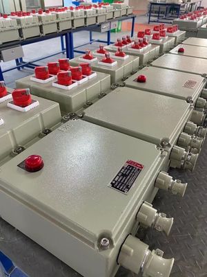 10A مفتاح مضاد للانفجار 2 قطب كابل 9mm 13mm مناسب للأجواء المتفجرة والإعدادات الصناعية