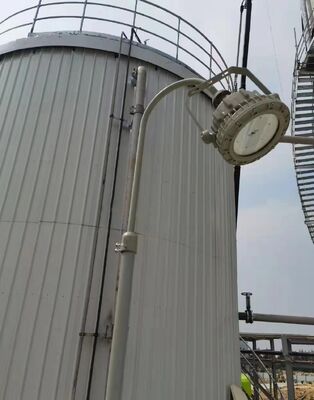 مصباح LED مضاد للانفجار، مقاوم للهب، منطقة 1، فئة 1، منطقة 2، 250 واط، للاستخدام البتروكيماوي