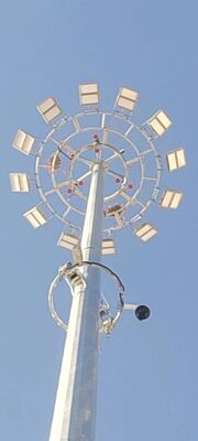 مضاد للانفجار ضوء فيضان عالي الاوات للاستخدام في مناطق الخزانات عالية الصدر مع شهادة ATEX / IECEx