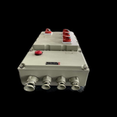 Plc Flame Proof Panel Box عوازل مقاومة للانفجار تبديل خزانة Ex D IIC T6