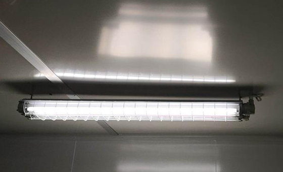 EX 2 * 20w أنبوب مزدوج LED ضوء فلورسنت 100Lm / W 12 بوصة 18 بوصة ضوء LED خطي مضاد للانفجار