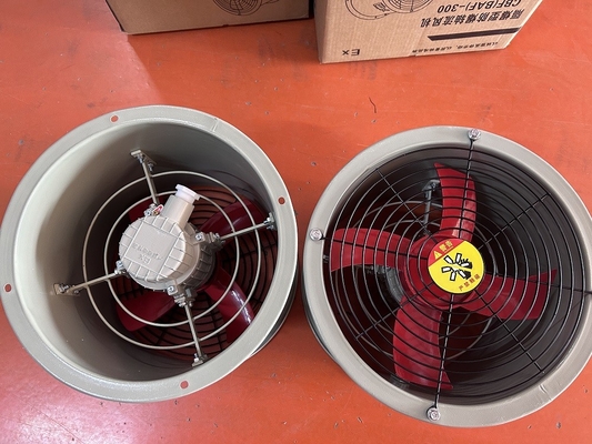 خط الأنابيب 90-1500W مروحة محورية قابلة للتعديل معدل تدفق الهواء الثابت مروحة تدفق محوري قطر المصنع 200-750mm