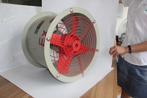 2000m3/h 1450r/m مروحة محورية مضادة للانفجار بعرض 250mm للبيئات الخطرة للانفجار