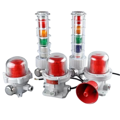 إشارات إنذار مقاومة للانفجار IP65 T1-T6 درجات الحرارة 10W الطاقة