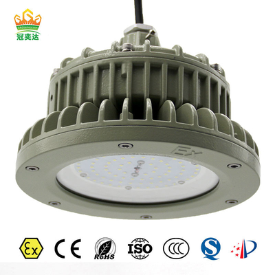 160lm / w ضوء LED عالية الخليج ضد الانفجار قابلة للتخصيص المنطقة 1 المنطقة 2 الإضاءة للمواقع الخطرة