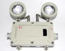 3600lm 80 CRI مصباح LED المضغوط IP66 معدل ضوء مضاد للانفجار مع مدخل مزدوج AC / DC