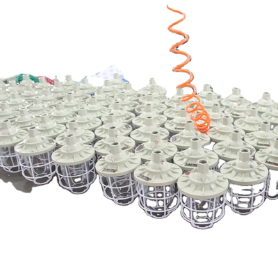 70 CRI E27 جهاز HID مضاد للانفجار 5000K Temp السقف / الجدار مع مجموعة واسعة من درجات الحرارة