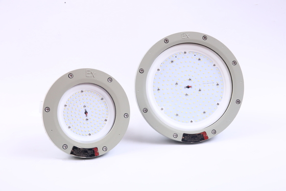 ضوء مضاد للانفجار 100W LED High Bay ATEX IP66 ضوء مضاد للانفجار WF2 في المناطق الخارجية 21 المنطقة 22