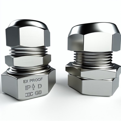 II 2G Ex Db Eb IIC T6 Gb II 2D Ex Tb IIIC T80 ° C Db Ex غدة الكابلات الواحدة