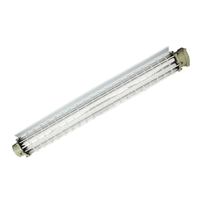 الفولاذ المقاوم للصدأ المكشوفات 1200mm 50/60Hz مصباح فلوروسنتي مضاد للصدأ L700 * W700 * H90 لخطوط أنابيب الغاز
