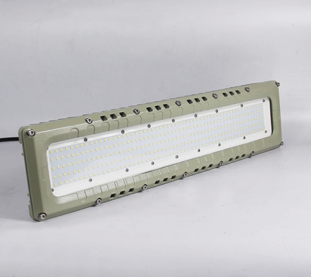 مستوى الحماية IP66 و WF2 ضوء خطي مدعوم ضد الانفجار 100-277VAC كفاءة 100lm / W للمناطق الصناعية