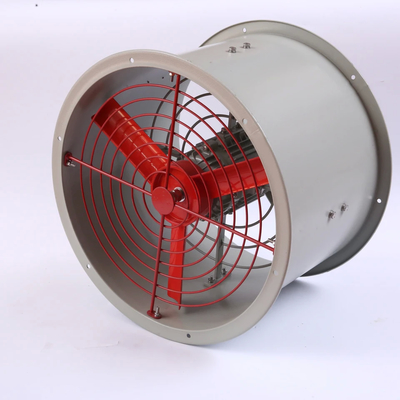 1450r / m 200mm قطر IP54 مروحة محورية مضادة للانفجار لمصافي البترول والصناعة الكيميائية والمناطق الخطرة