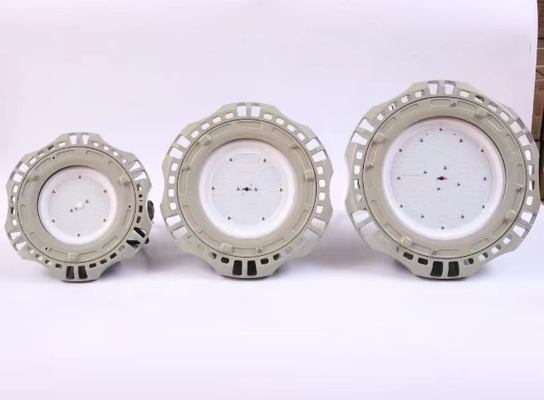 IP66 150 واط مضاد للانفجار مصابيح الخليج العالية مع كفاءة 135lm / w للمناطق الصناعية والبتروكيماوية