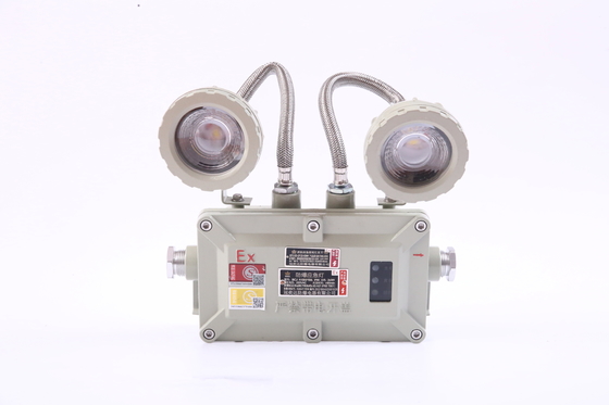 2*5w ضوء الطوارئ من الألومنيوم الخارجي 65-85DB إنذار ديسيبل IP66