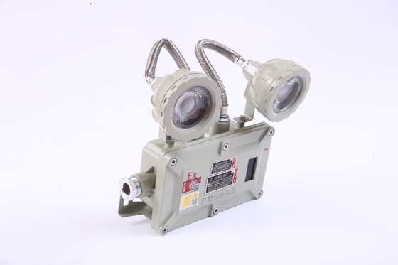 2*5w ضوء الطوارئ من الألومنيوم الخارجي 65-85DB إنذار ديسيبل IP66