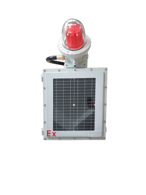 ضوء الإنذار الشمسي المقاوم للانفجار البحري IP66 Ex Mark Certified II 2 G/2 D