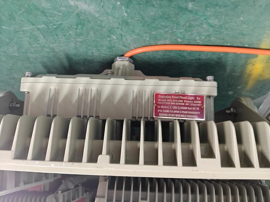 ضوء 100W مضاد للشعلة ضوء الفيضانات الموقع الخطير الملاعب الصناعية القوارب البحرية AC الخارجية