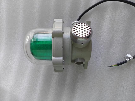 ضوء إنذار الطوارئ المقاوم للانفجار 120-180db IP66 للمناطق الخطرة