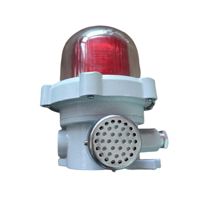 إنذار ضد الانفجار صوتي ومرئي مصابيح الإنذار ATEX الصناعية للمواقع الخطرة 120-180DB