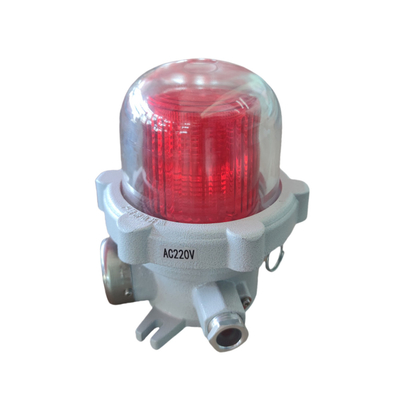 ATEX RoHS المعتمدة ضوء إنذار الطوارئ ضد الانفجار 150Times / min لون قابل للتخصيص 40W