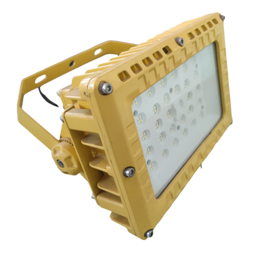 المنطقة 1 استخدام الغاز النفطي مضاد للانفجار مصباح LED لضوء الفيضان كفاءة 150lm/w Ex Code Ex Db IIC T6 Gb