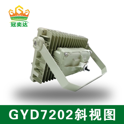 ضوء الفيضانات المضطرب AC100-277V 250w ومستوى الحماية IP66 ضد الانفجار للمناطق الصناعية والغاز النفطي