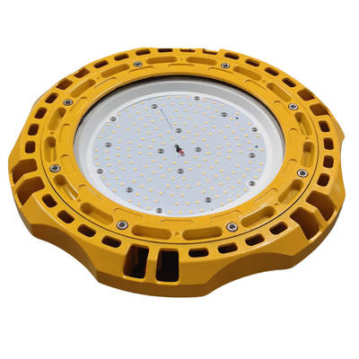 مصباح LED عالي الإضاءة مضاد للانفجار ومضاد للهب بقدرة 150 واط ATEX Div 1 - 180 لومن/واط، WF2 للاستخدام البحري والمصافي
