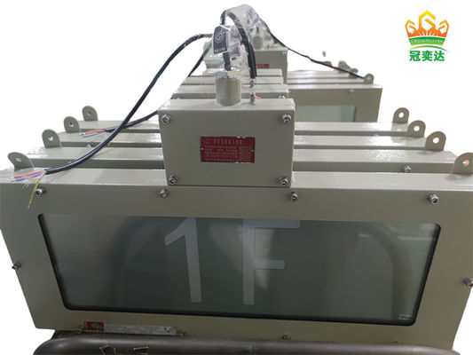 علامة خروج LED للطوارئ بدرجة IP66 للاستخدام الصناعي لمدة 180 دقيقة للبيئات الخطرة مع وظيفة إضاءة الطوارئ