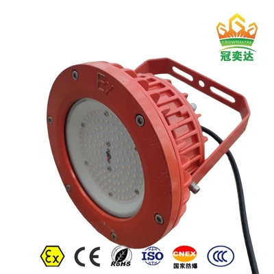 ضوء خليج LED مضاد للانفجار ATEX IP66 المعدل البحري الألومنيوم للسفن البحرية النفط 175lm / واط 295V