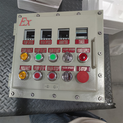 تصنيف ATEX CNEX Ex d عازل للنار صندوق لوحة IP66 WF2 للمناطق الخطرة مع دخول كابل مخصص 295Vac