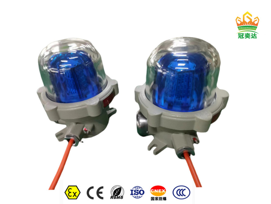 المنطقة 1 2 إنذار مضاد للانفجار المصباح الضوئي الضوئي ATEX IP66 WF2 OEM متاح 40Watt