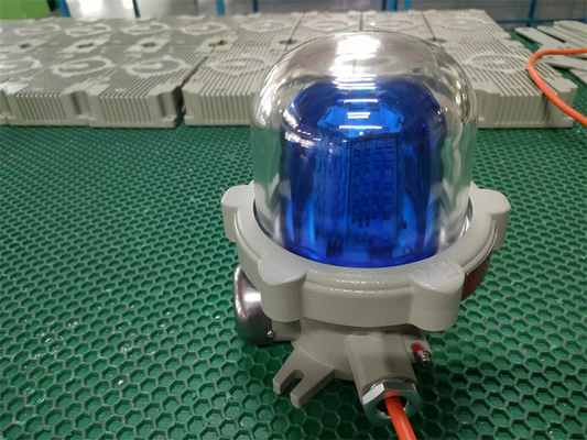 المنطقة 1 2 إنذار مضاد للانفجار المصباح الضوئي الضوئي ATEX IP66 WF2 OEM متاح 40Watt