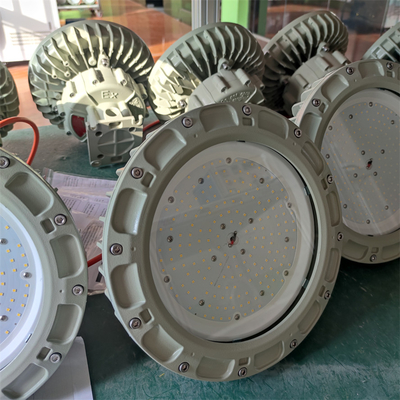 IECEx مضاد للانفجار مضاد للاشتعال مصباح LED في سبيكة الألومنيوم WF2 IP66 للمناطق الخطرة 1 200واط