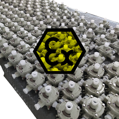 ATEX المناطق الخطرة IP66 الصندوق المقاوم للانفجار إدخال قابل للتخصيص
