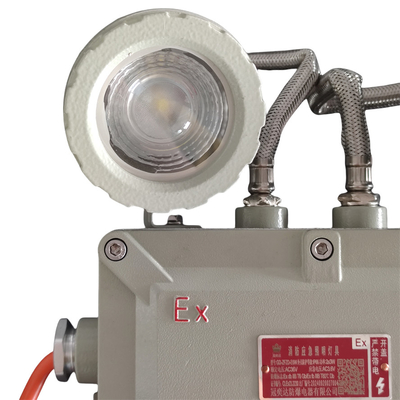 ضوء طوارئ مضاد للانفجار معتمد من ATEX - إضاءة LED آمنة وصغيرة الحجم للبيئات الصناعية الخطرة