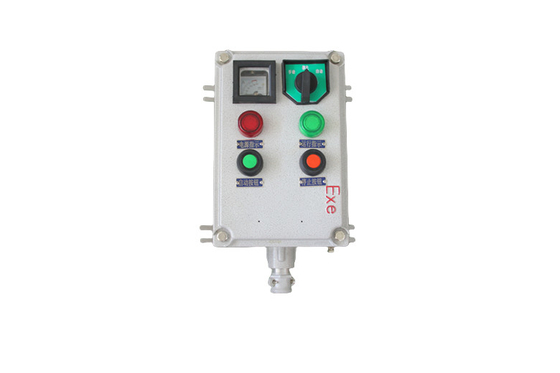 محطة تحكم ATEX للسلامة المقاومة للنيران صناديق التحكم الكهربائية المقاومة للنيران 220/380Vac G1/2&quot;G3/4&quot;G1,G1.1/4&quot;G1.1/2&quot;G2