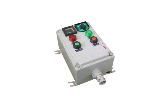 محطة تحكم ATEX للسلامة المقاومة للنيران صناديق التحكم الكهربائية المقاومة للنيران 220/380Vac G1/2&quot;G3/4&quot;G1,G1.1/4&quot;G1.1/2&quot;G2