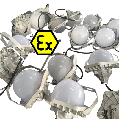 منصة انفجار مصباح LED مع ATEX IP66 حماية الخادم OEM 100lm/w