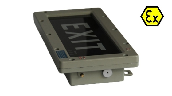 إشارات خروج LED مضادة للانفجارات معتمدة من ATEX IP66 منطقة خطرة قسم 2 والمنطقة 1
