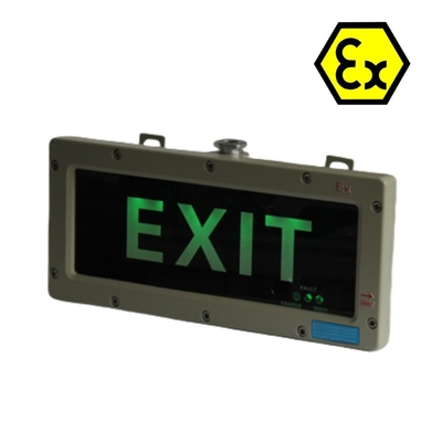 ضوء الخروج المقاوم للانفجار LED ATEX Safety RoHS معتمد للمناطق الخطرة 1 Div1 OEM متاح